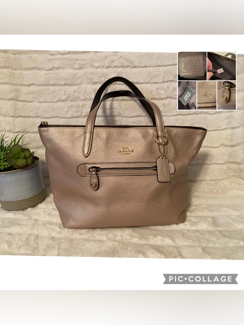 Like New Coach Tote Bag